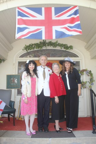 Thank you to Edmund and Mary Fry for a lovely Afternoon Tea! 