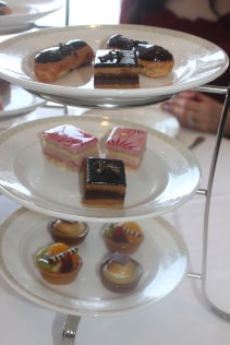 Our favorite part of Afternoon Tea the petit fours!