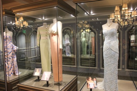 Diana: Legacy of a Princess exhibit offers a beautiful collection of Diana's gowns and royal memorabilia. 