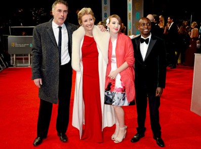 It's a family affair on the red carpet...or bring the kids to work day!