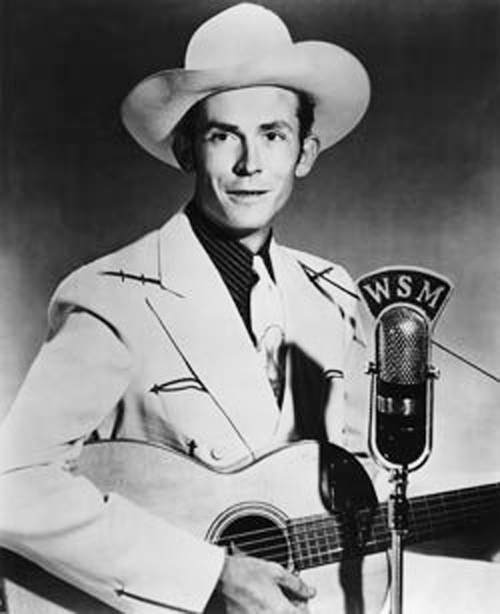 Country music legend, Hank Williams