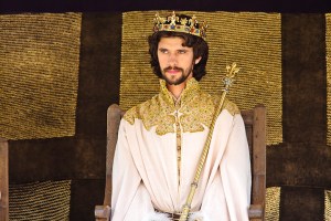 Ben as King Richard in The Hollow Crown