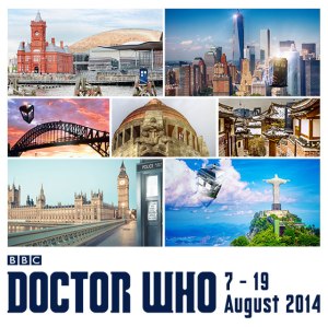 The TARDIS will embark on a 7-city world tour on Aug 7! 