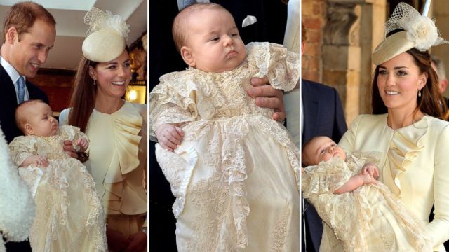 Prince George's Christening on October 23, 2013
