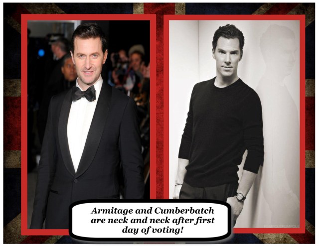 Cumberbatch and Armitage emerge in a dead-heat tie! 