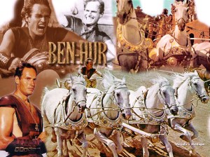 Charlton Heston in the original 1959 classic, Ben Hur
