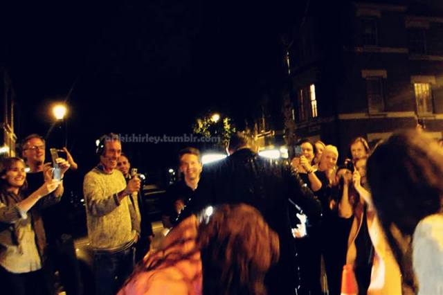 For a good cause...and not just because we love him in a wet shirt...