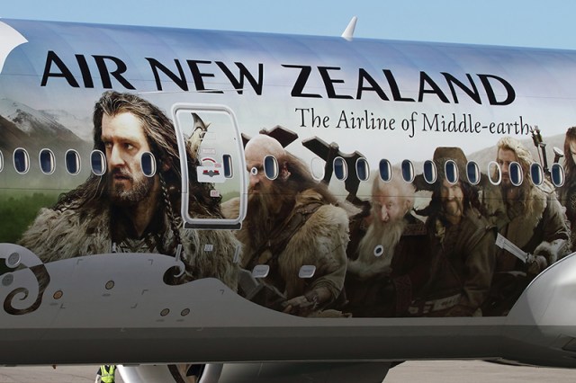 Air New Zealand graced by the faces of The Hobbit stars!