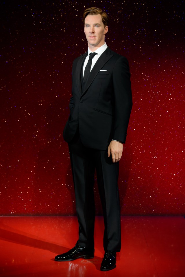 Red Carpet ready is the CumberBabe at Tussauds!
