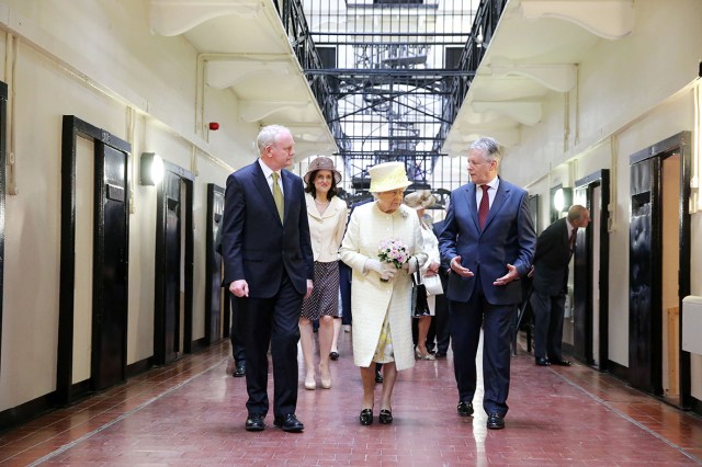 Her Majesty visits former Crumlin Road prison