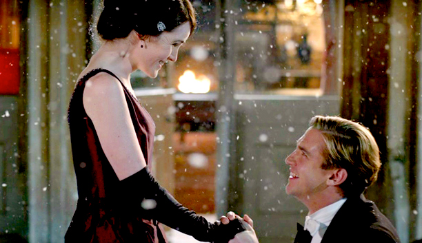 Hmm, how can Downton Abbey bring back Matthew Crawley from the dead? It's the ONLY way we envision Lady Mary finding happiness! 