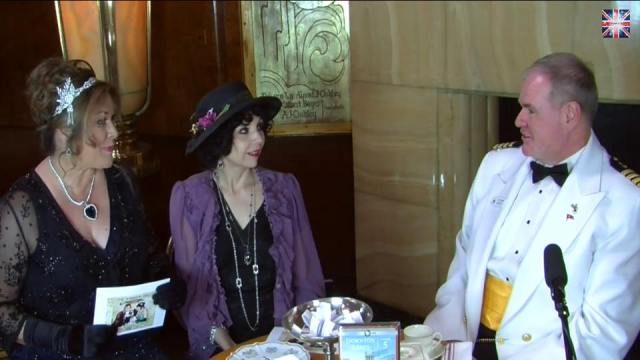The Downton Dish chats with Commodore Hoard aboard the historic Queen Mary!