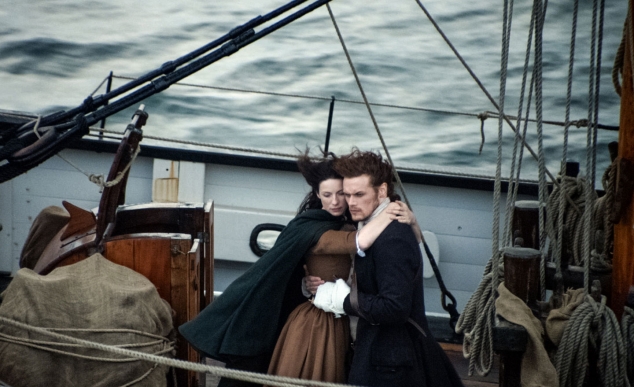 Jamie and Claire off to the next chapter of their lives! #Droughtlander Begins!