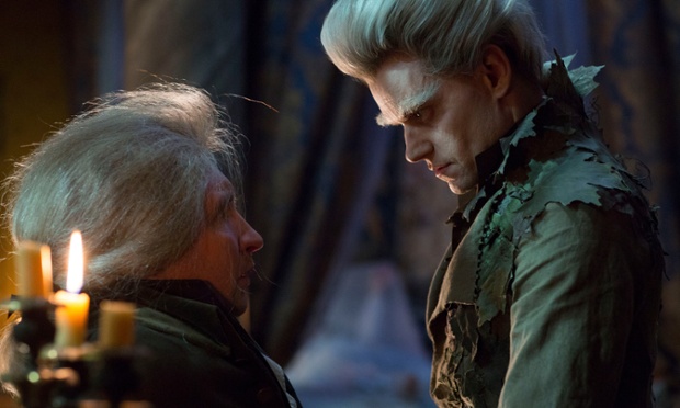 Programme Name: Strange & Norrell - TX: n/a - Episode: Ep1 (No. 1) - Picture Shows: (L-R) Mr Norrell (EDDIE MARSAN), The Gentleman (MARC WARREN) - (C) JSMN Ltd - Photographer: Matt Squire