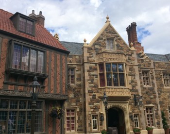 1800s architecture at Epcot.