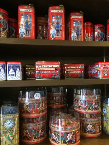 British treats and tins.
